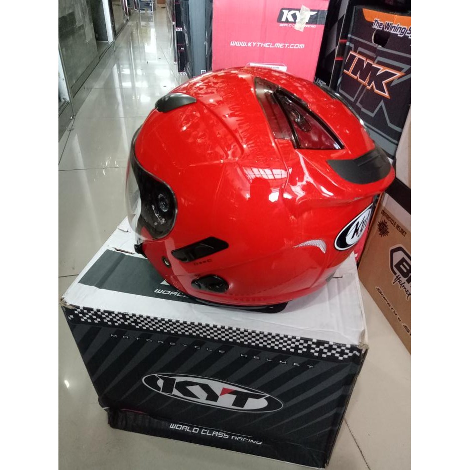 HELM KYT GALAXY SLIDE DOUBLE VISOR