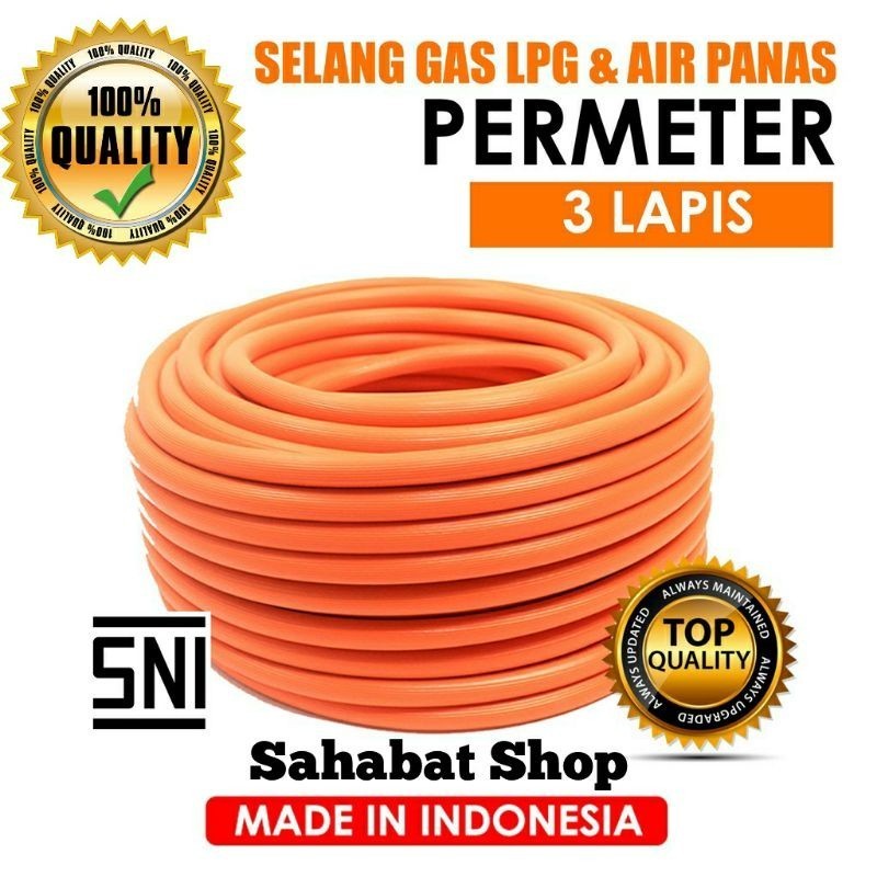 SELANG GAS SNI LPG REGULATOR / SELANG GAS 3LAPIS PERMETER MURAH BERKUALITAS