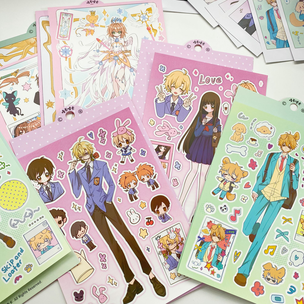 

Scrapbooking Character Deco Sticker Stationery Journal Decorative Stickers Diy Arts Crafts Album Phone Laptop Decal Sticker