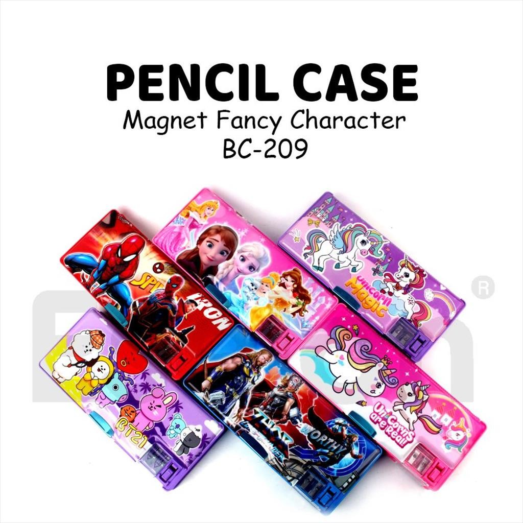 

♚Kotak Pensil Magnet Size Besar BC-209 / Tempat Pensil Karakter♚