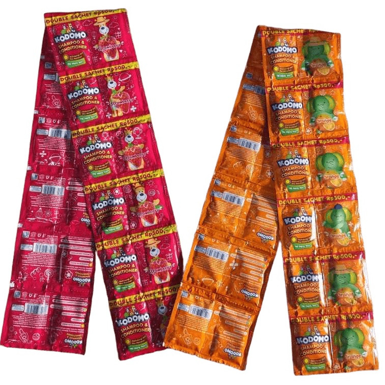 ECER Kodomo Shampoo & Conditioner Sachet Shampo Anak Kodomo Sachet 5ml ECER DOUBLE SACHET murah MINO