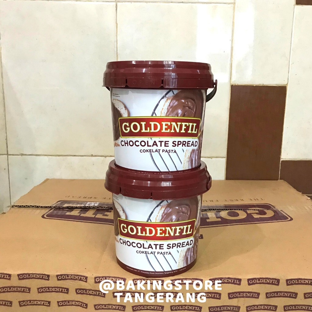 

Goldenfil Chocolate Spread 1 Kg | Selai Coklat Goldenfil
