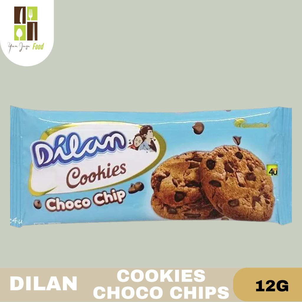

Dilan Cookies Chocolate Chip 12g - 1PC / Cookies Coklat