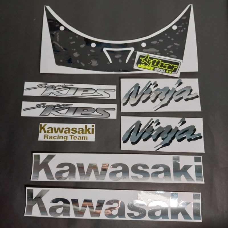 STRIPING NINJA RR OLD 150 CBU STIKER STRIPING ZX VARIASI NINJA ZX RR NINJA CBU