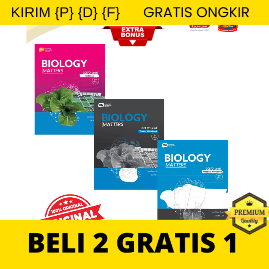 

{P} {D} {F} MCE | Biology Matters GCE O Level (3rd Edition) | Buku Pelajaran Biology Secondary