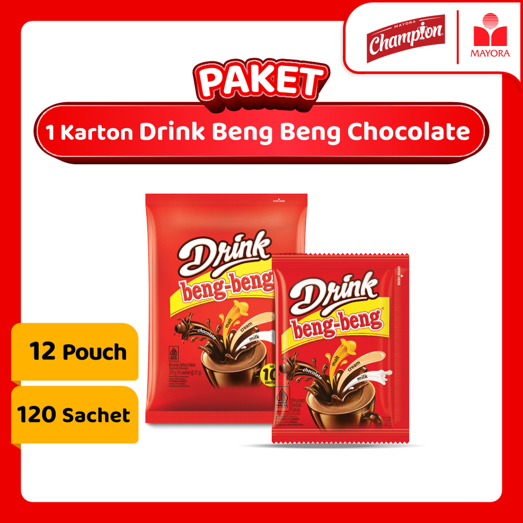 

Paket 1 Karton Drink Beng Beng Chocolate Pouch