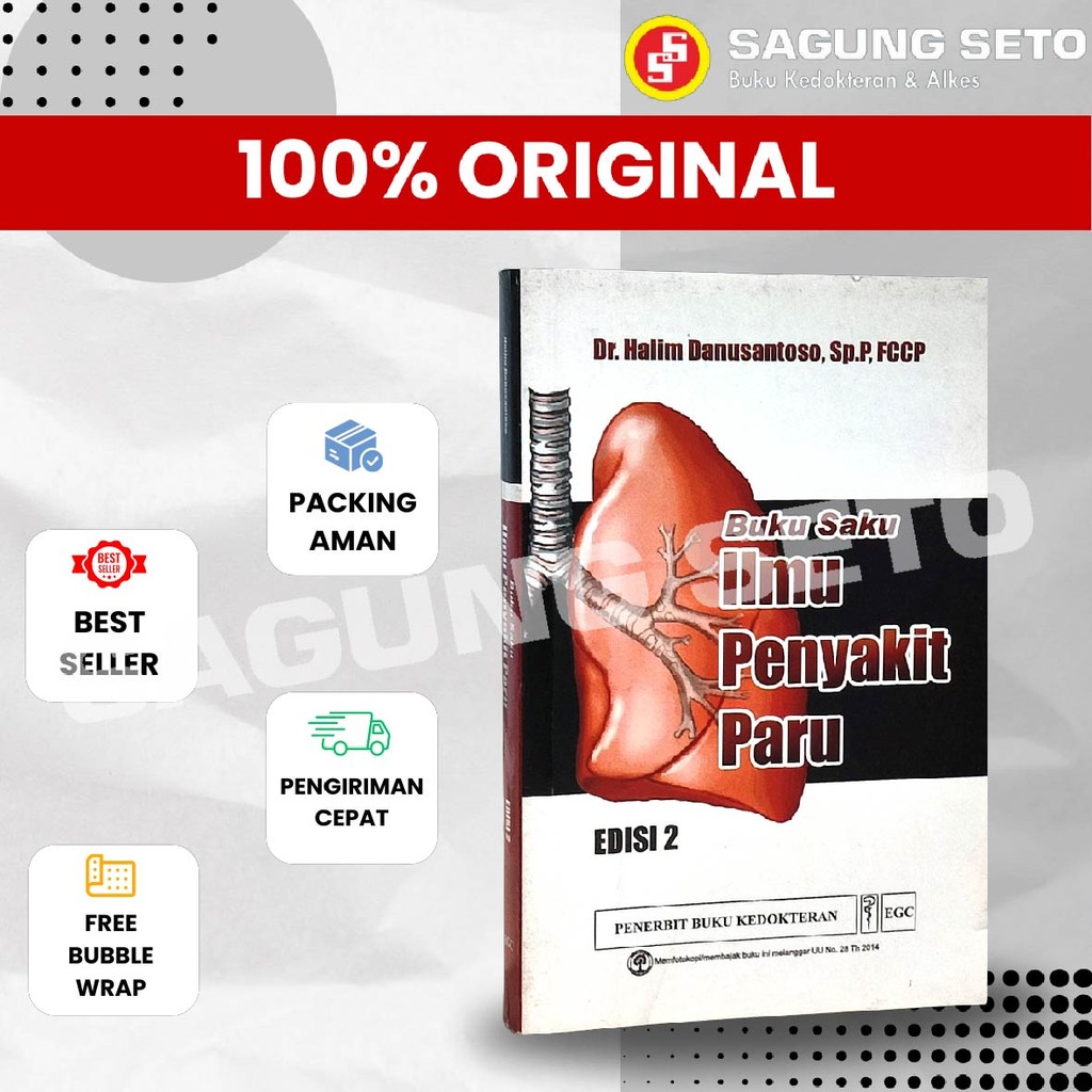 BUKU SAKU ILMU PENYAKIT PARU EDISI 2 - Dr. Halim / EGC