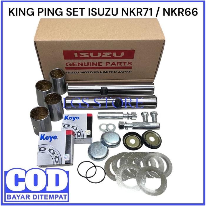 KING PIN SET ISUZU NKR71 - KING PEN KIT ISUZU ELF NKR71 NKR66 - KING PIN ISUZU