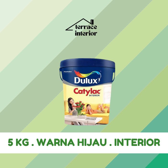 Cat Tembok Dulux Catylac Interior Warna Hijau 5KG