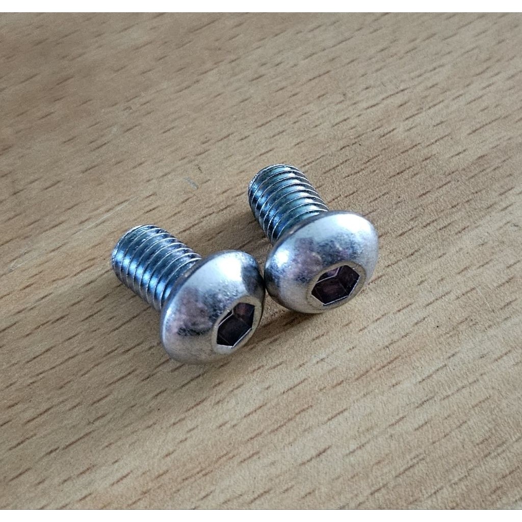 Murah COD (Paket 100 pcs) Baut L Button M8x14 Kunci L5