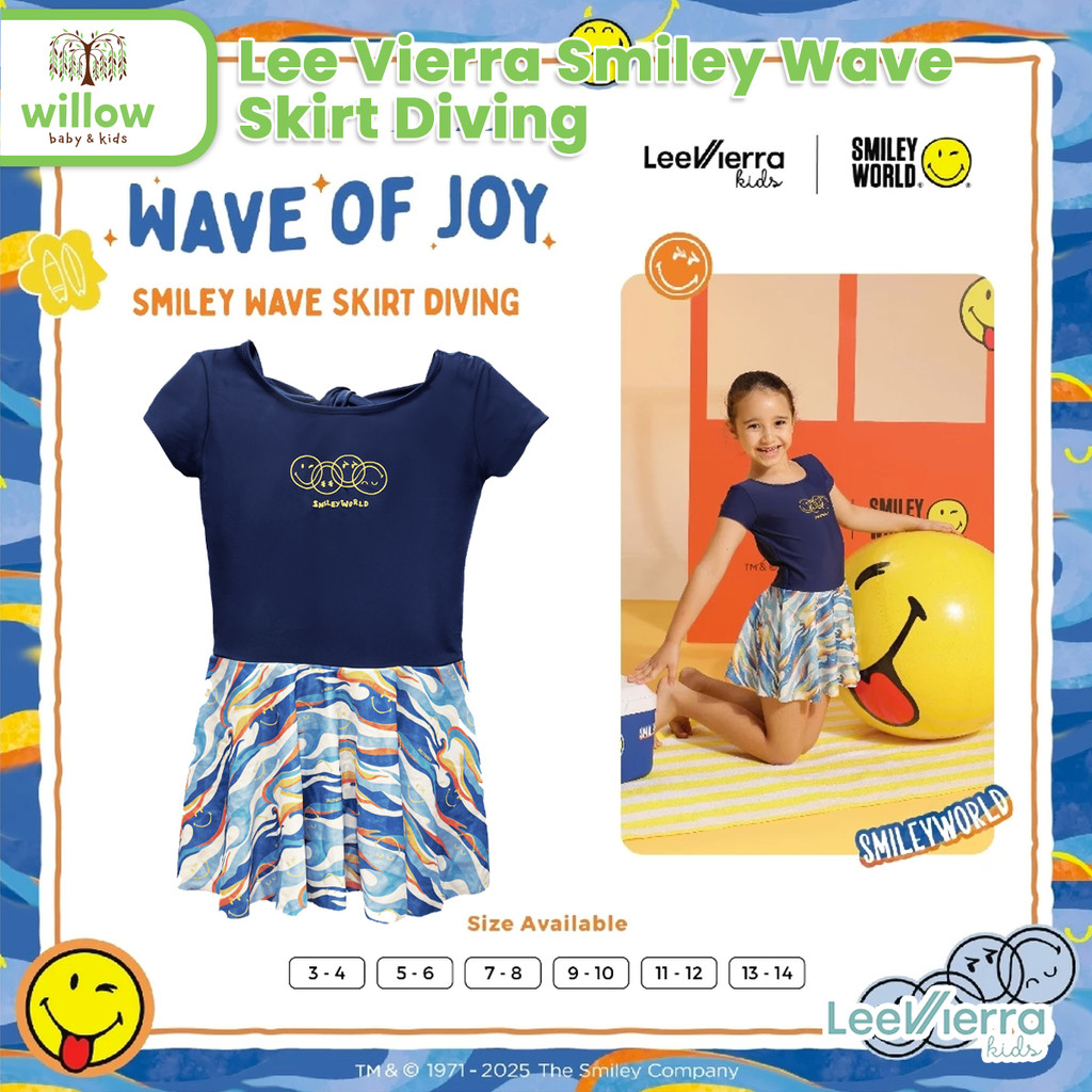 Baju Renang Anak - Lee Vierra Smiley Wave Skirt Diving