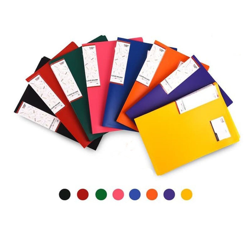 

F1 Folder One Clear Holder Isi 40 Pocket / Map Murah Berkualitas