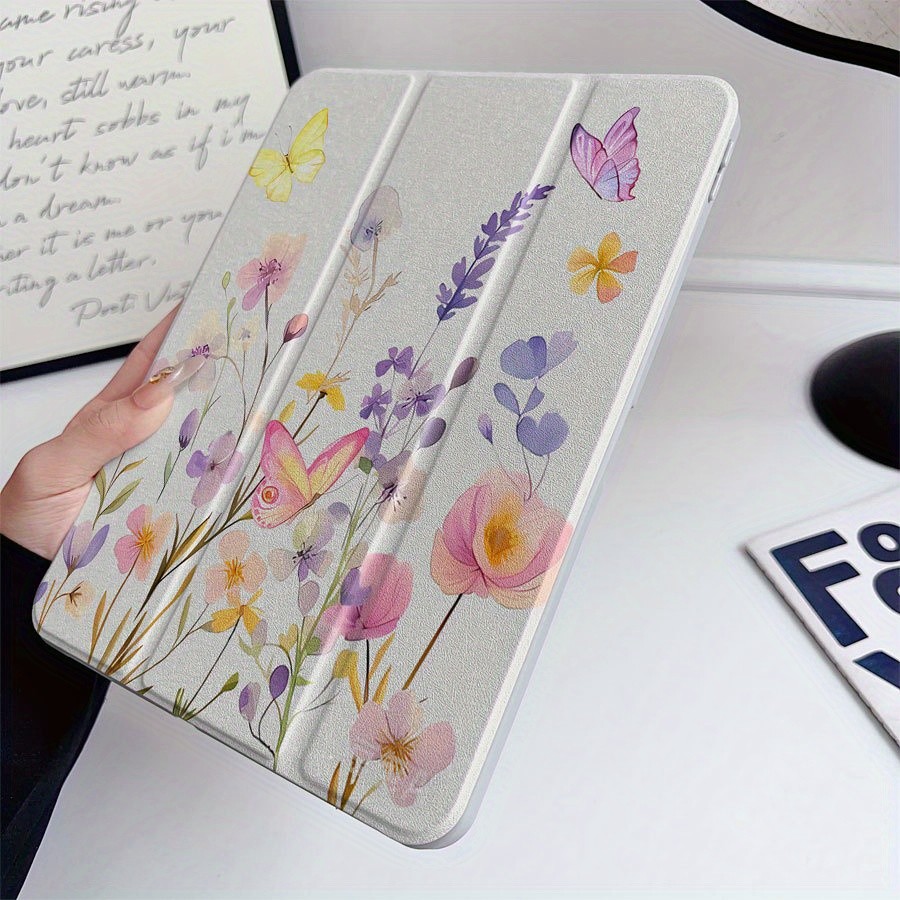 bunga Case tablet Samsung A8 10.5 inch A9 8.7 inch A9+ 11 inch S6 Lite 10.4 inch S9/S9 FE 11 inch S9