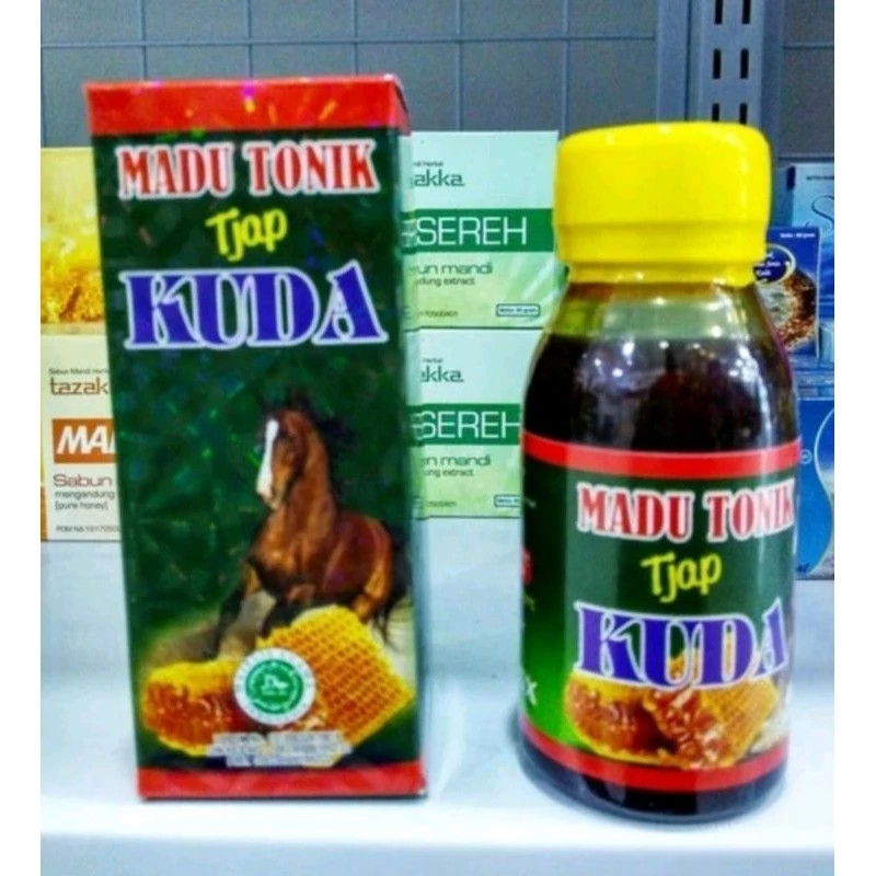 MADU TONIK TJAP PREMIUM | OBAT KUAT Madu Super Tonik Tjap Cap Kuda ASLI by Everhyung.Store