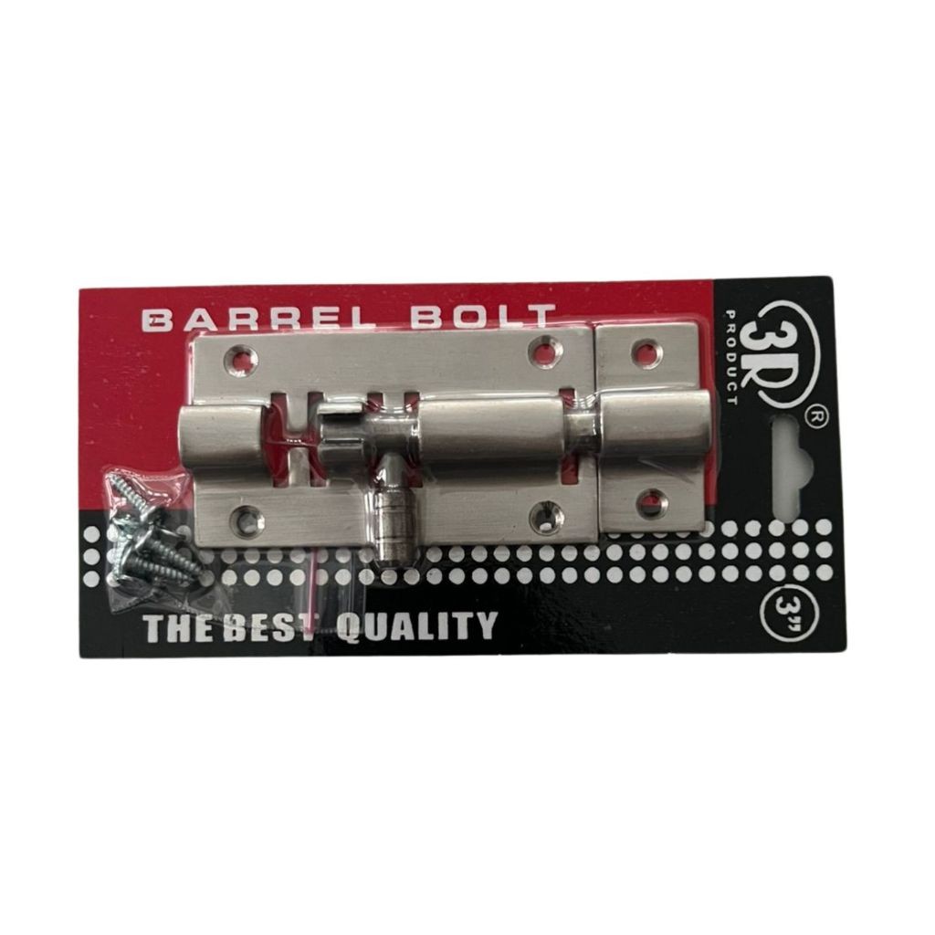 3R Grendel Besi 3 Inch 3" SN / Grendel Pintu Besi Tebal 3inch