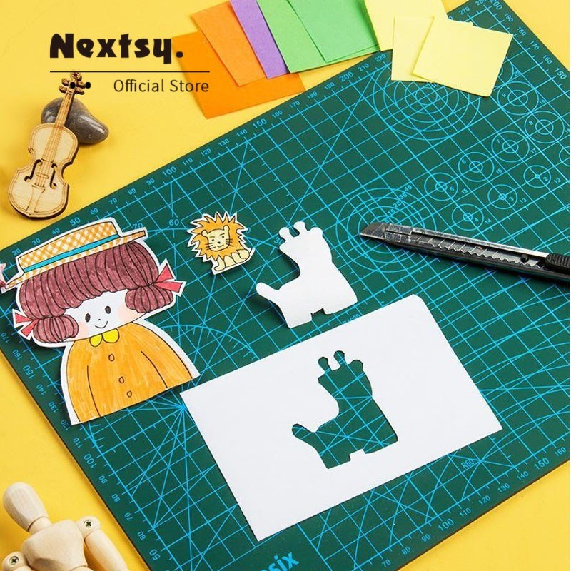 

Nextsy Alas Tulis A3 A4/PVC Alas Potong Dua Sisi Alas Tangan DIY Alas Meja Alas Mouse