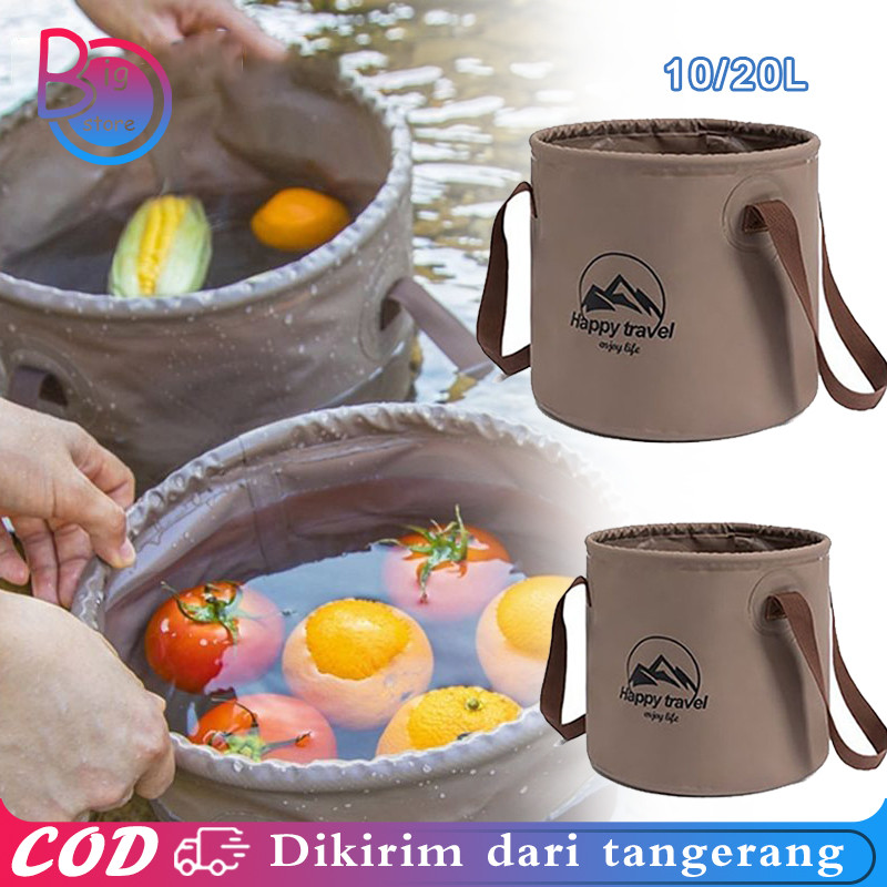 Ember Lipat Portable Jumbo 20 Liter 10 Liter Ember Lipat Camping Serbaguna Ember Lipat Mancing