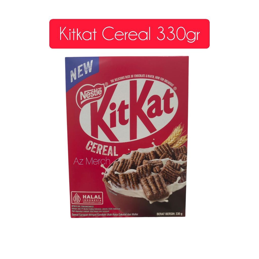 

NESTLE KITKAT CEREAL 330 IMPORT SARAPAN SEHAT
