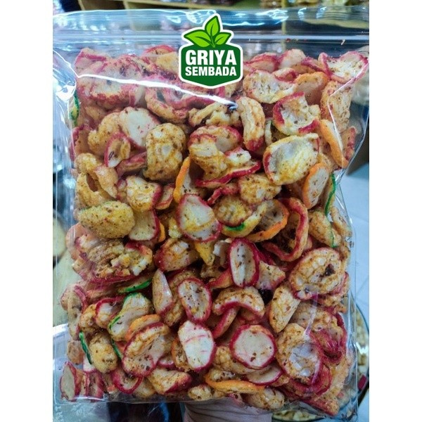 

KERUPUK SEBLAK KENCUR MAWAR BANTET 250 GRAM GRIYA SEMBADA