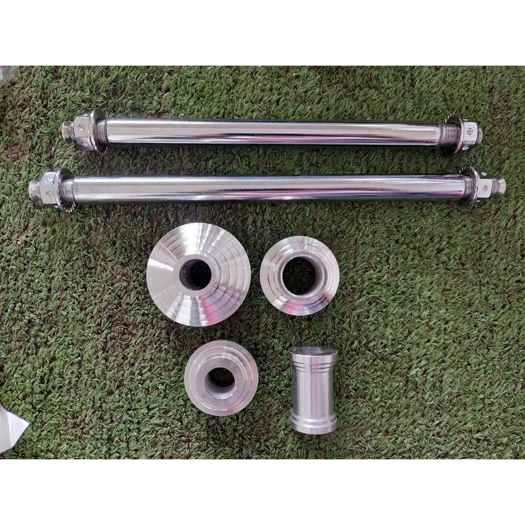 As roda depan belakang swiming arm Rx king custom anti karat set Bosh tromol RX king