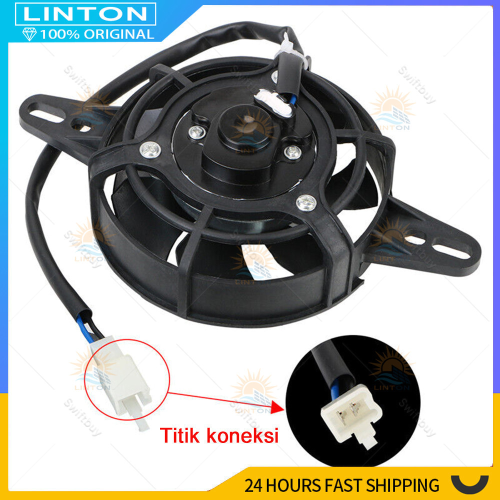 Motorcycle Radiator KTM Universal Motorcycle Radiator Fan Kipas Radiator Trail Adventur Custom DC 12