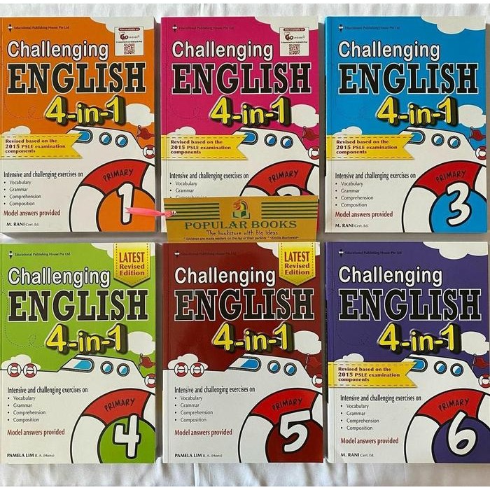 

Challenging English 4 in 1 - Primary 1
