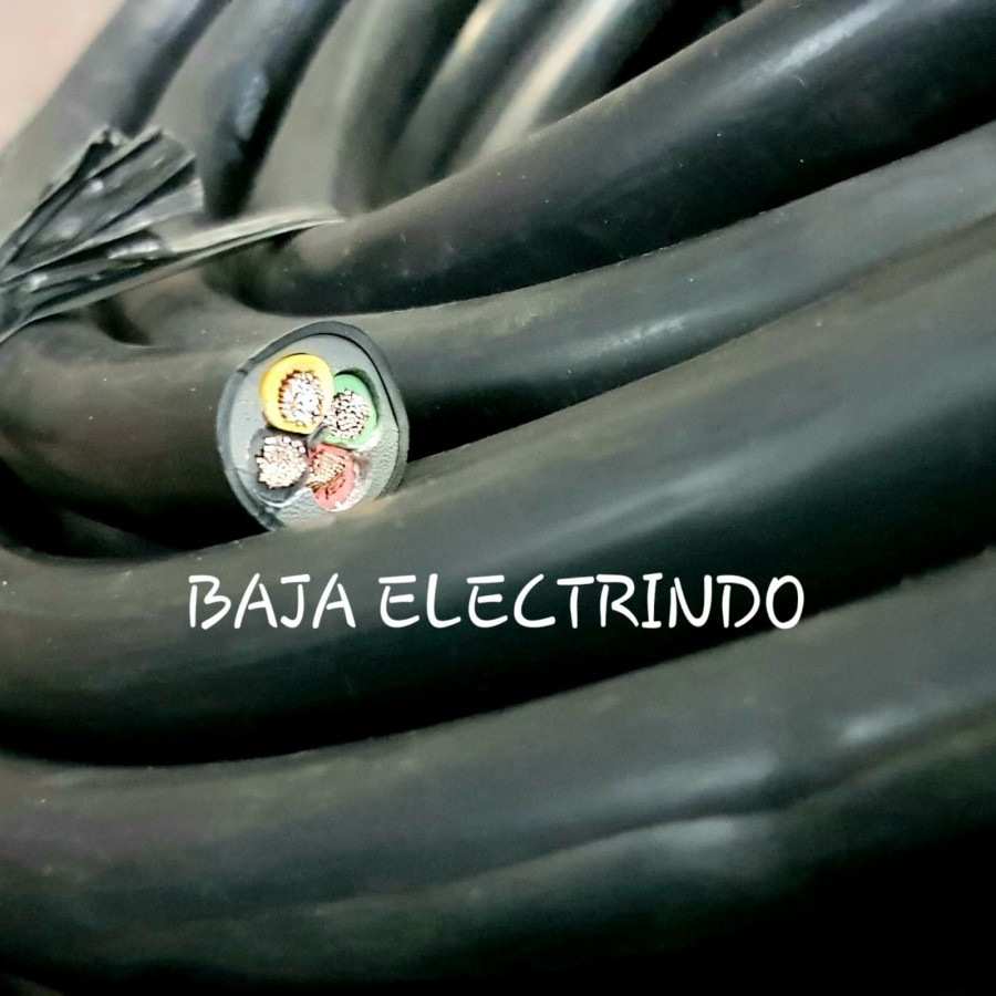 Kabel Serabut isi 4 NYYHY 4X10mm JEMBO per Meter NYYHY JEMBO 4x10 mm METERAN