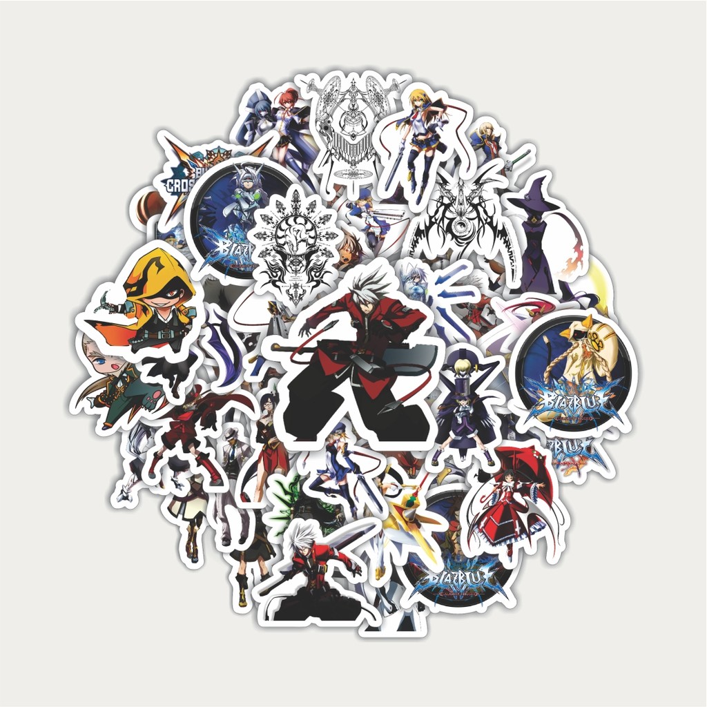 

Sticker Pack Stiker Game Series Blaz Blue Karakter Mix 3 | Sticker TUMBLR | Stiker LAPTOP KOPER HELM