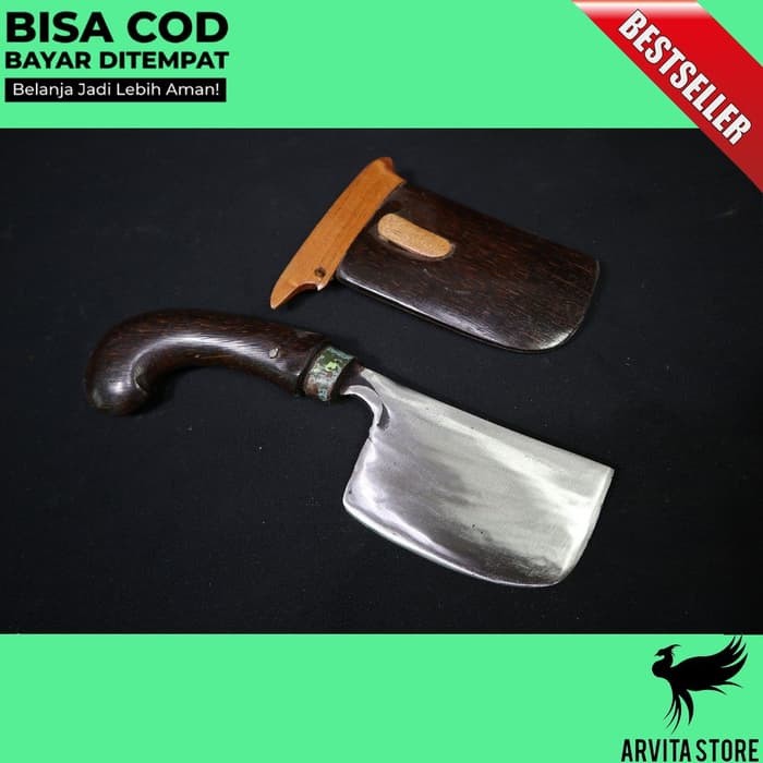A039 Golok Petok Golok Cincang Cacah Chopper Daging Tulang Baja Per