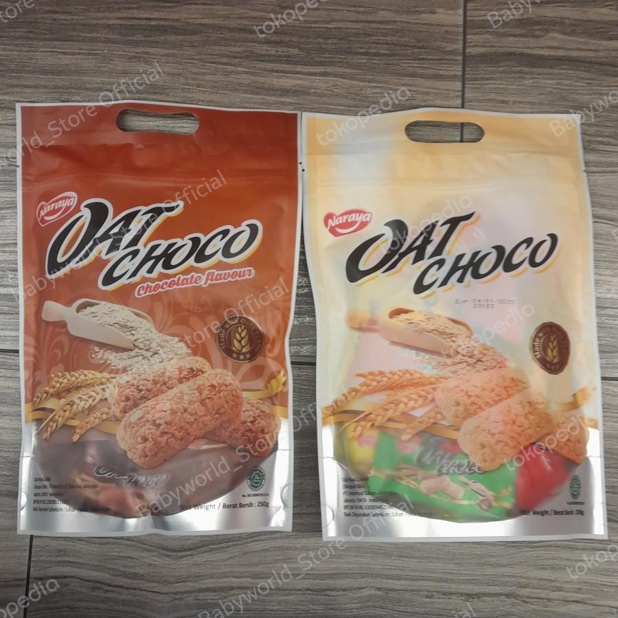 

Naraya Oat Choco Snack Oat Import 25pcs Rasa Original / Coklat
