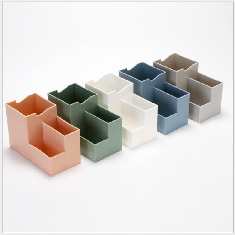 

Multifunctional Desktop Pen Holder Student Desktop Pencil Case Cosmetic Tool Storage Box Office Desktop Organization Tools