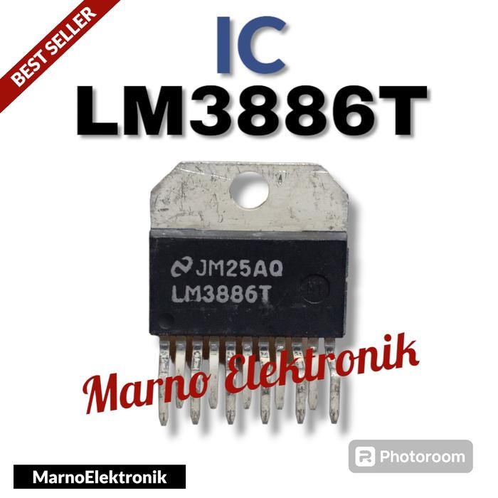 MR ELECTRO IC LM3886T LM 3886T LM3886 LM 3886 ASLI PART ORI