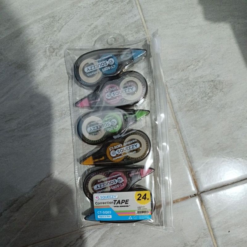 

Harga Grosir Tipex Correction Tape Kertas Roll Isi 6 Pcs 24 Meter