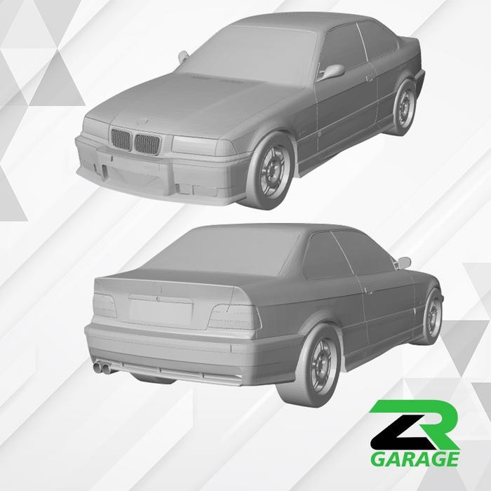 Diecast BMW M3 Hot wheels BMW M3 Unpaint Resin