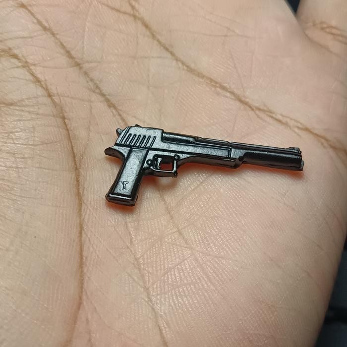 Weapon/Senjata Pistol Figma Mikuru Asahina Recast Kitbash Skala1/12 For Figma SHF Mafex Revoltect - 