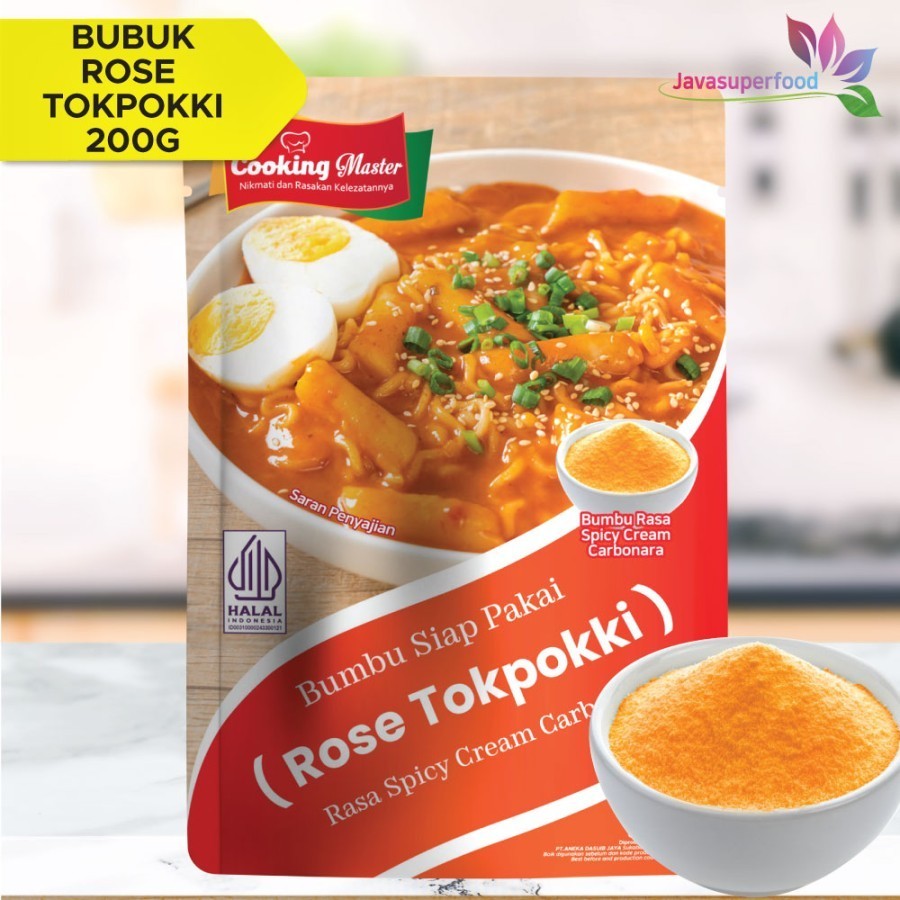 

Umbara.shop Bubuk Saus Tokpokki \ Rose Tteokbokki \ Spicy Cream Carbonara Tteokbokki 200G