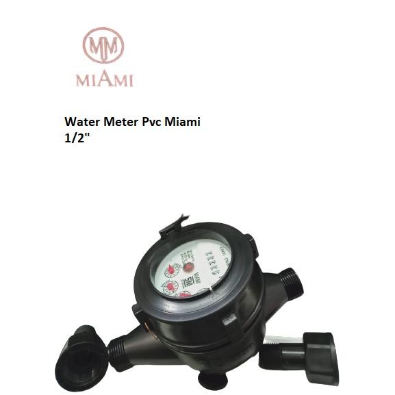 Water Meter Pvc Miami 1/2" -ssmj
