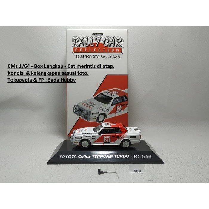 AD99 CMS 1/64 Toyota Celica Twincam Turbo Rally Safari