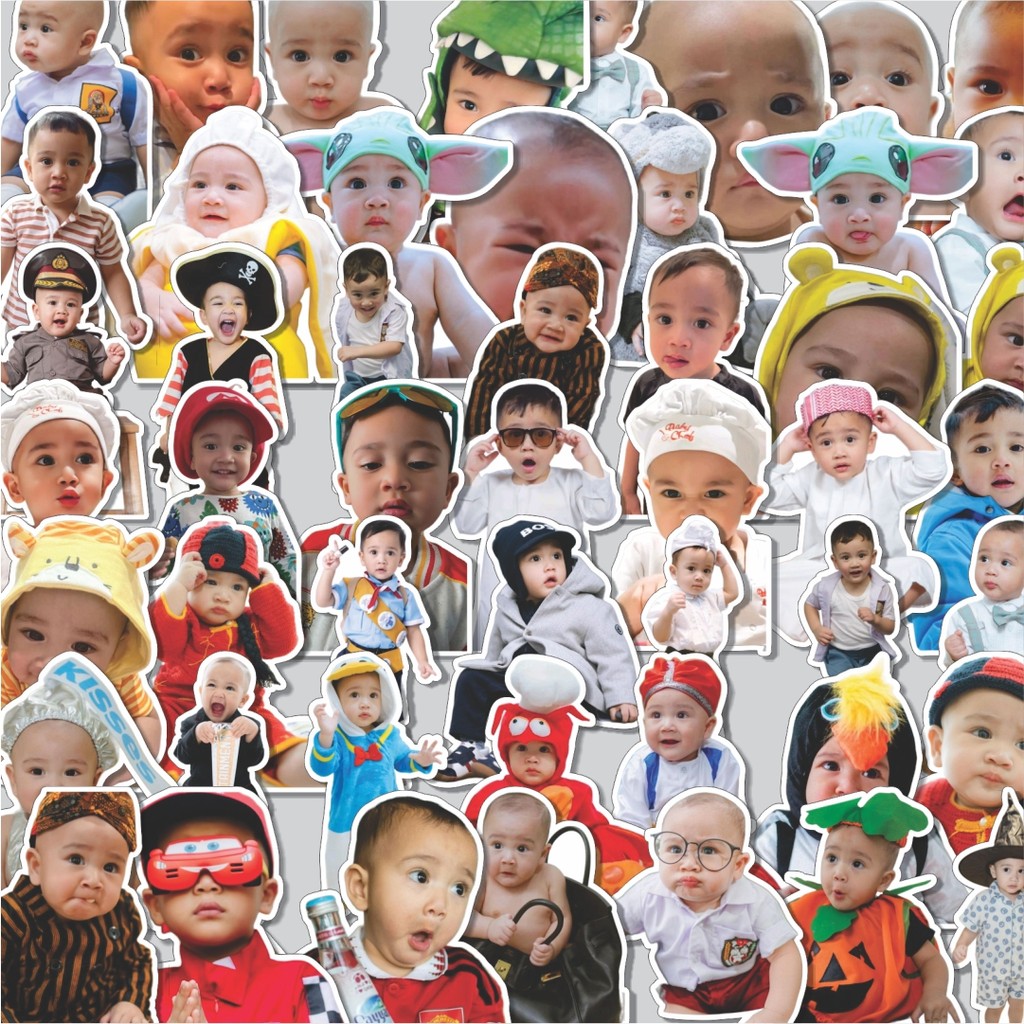

Stiker Cutting Pack Stiker Rayyanza Malik Ahmad Isi 100Pcs Series Aesthetic Lucu Keren Untuk Koper Bahan Vynil