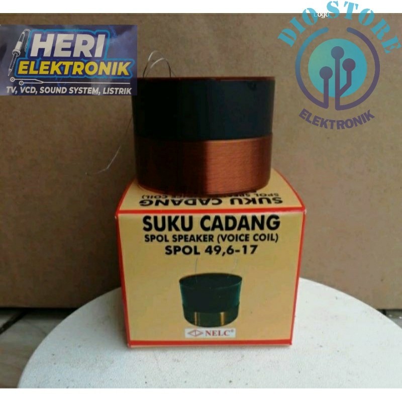 Spul Speaker ACR 15400 Voice Coil 49,6 . 49,5 NELC