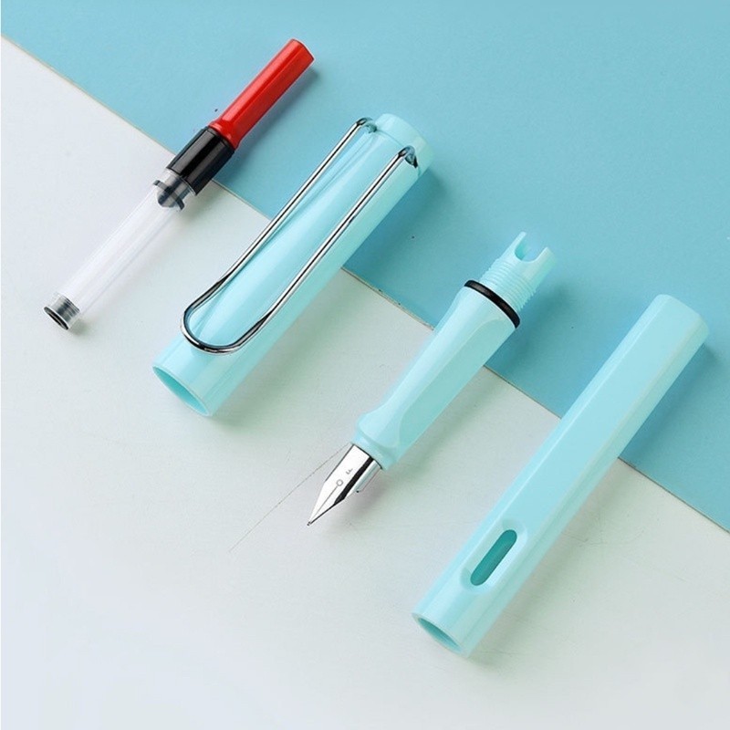 

0.38mm/0.5mmTips Siswa Siswa Siswa dapat mengganti kantung tinta Just Pena dan Pena Fountain Pens