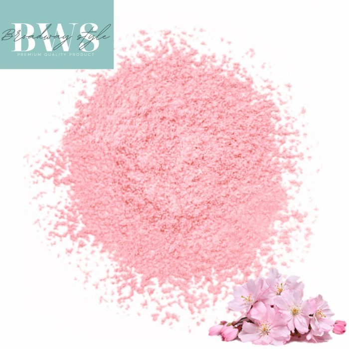 

[[ K23 - BEST SELLER Bubuk Bunga Sakura Natural Perisa Pewarna Alami Makanan Food Grade ]]