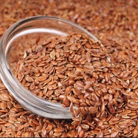 

HEMAT! Natural Brown Flaxseed 1 kg / Flax Seed 1000 Gram Biji Rami