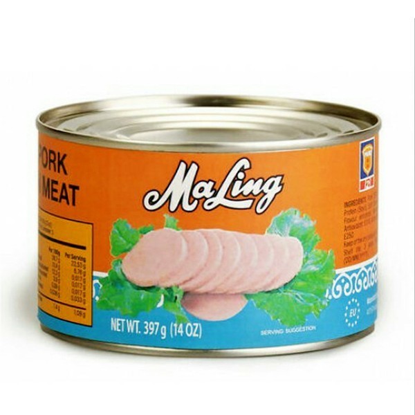 

TTS Pork Lamb Meat / MaLing Canned Pork Luncheon Meat 397 GR