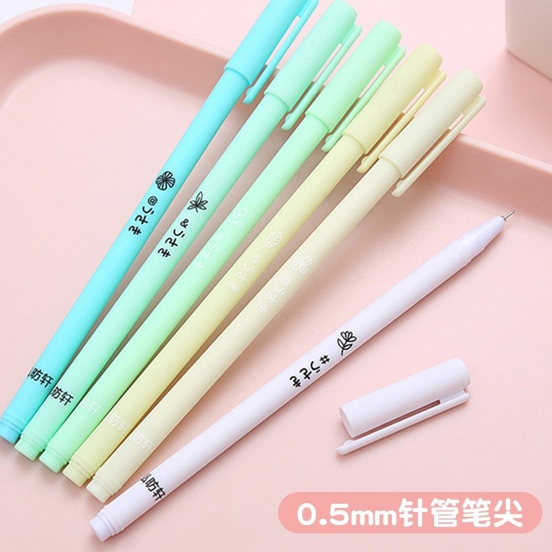 

COD 1 Set 6Pcs Pena Gel 0.5mm Warna Pastel Pen Gel Aesthetic Pulpen Gel 6 IN 1 Warna Gradasi Pena Gel Set Morandi Color Bolpoint Tinta Gel Cair 6 Pcs Journaling Pen Alat Tulis Kantor Sekolah Lucu