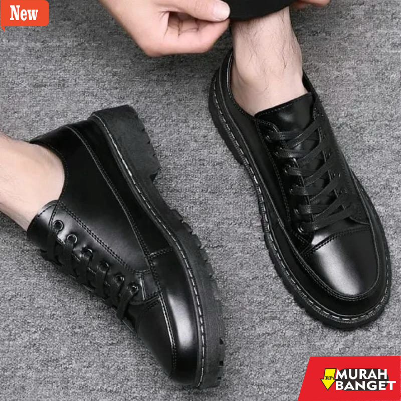 sepatu pantofel pria keren SEPATU PANTOFEL FORMAL PRIA DOCMART KASUAL TERBARU