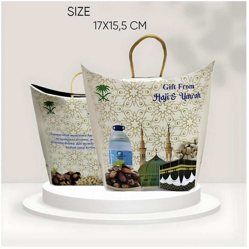 

ACEH. ANSJ 130142 paperbag souvenir dus oleh oleh haji dan umroh dus tali