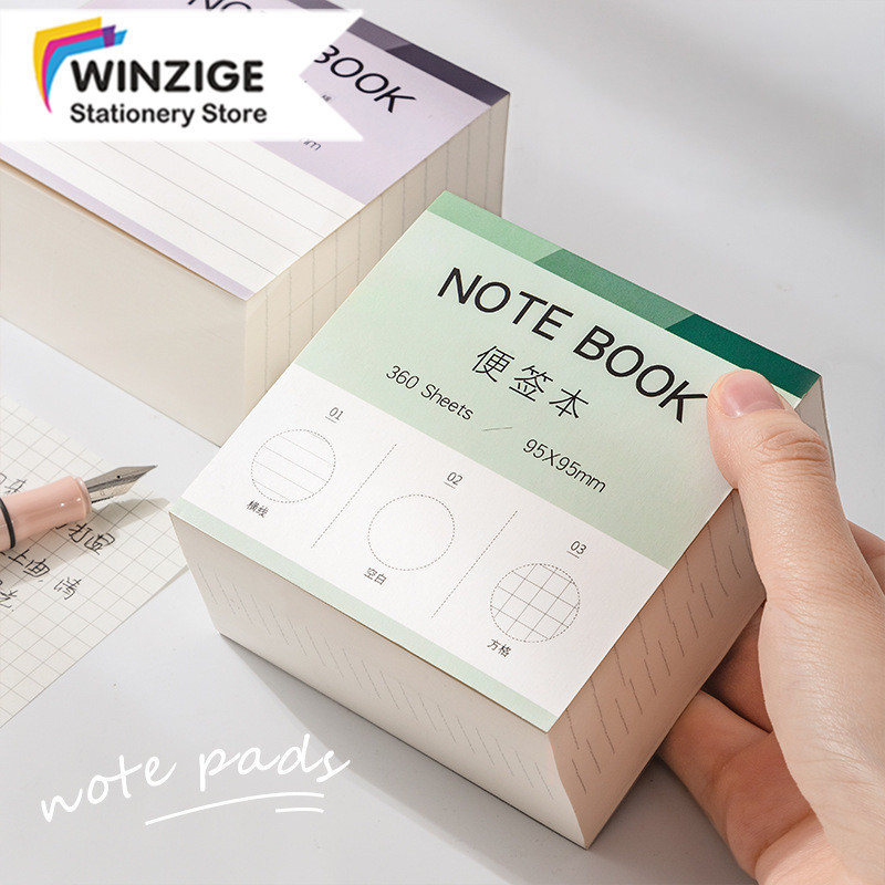 

SURABAYA Winzige Memo Pad 360 Kertas Memo Tempel Lembar Note Paper Lucu Kertas Memo Paper Alat Tulis Stationery Untuk Kantor Sekolah