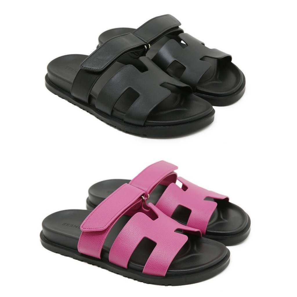 SB SANDAL WANITA H908 BAHAN LEATHER SEMI PLATINUM SLIP SELOP TEPLEK KASUAL FLIP FLAT