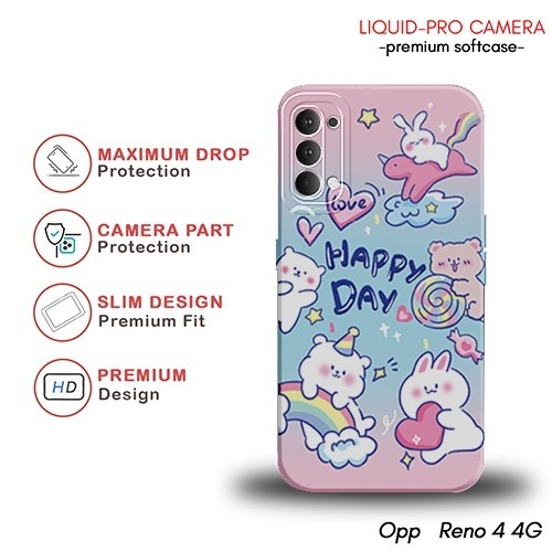 SELEB- (OP-123) SOFTCASE PROCAMERA FOR 0PP0 RENO 4  dan Bisa REQUEST Photo yaa Bisa juga Untuk Semua